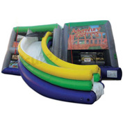 hot sale used inflatable slides